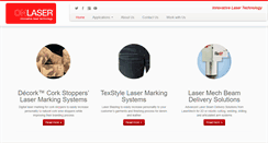 Desktop Screenshot of on-laser.com
